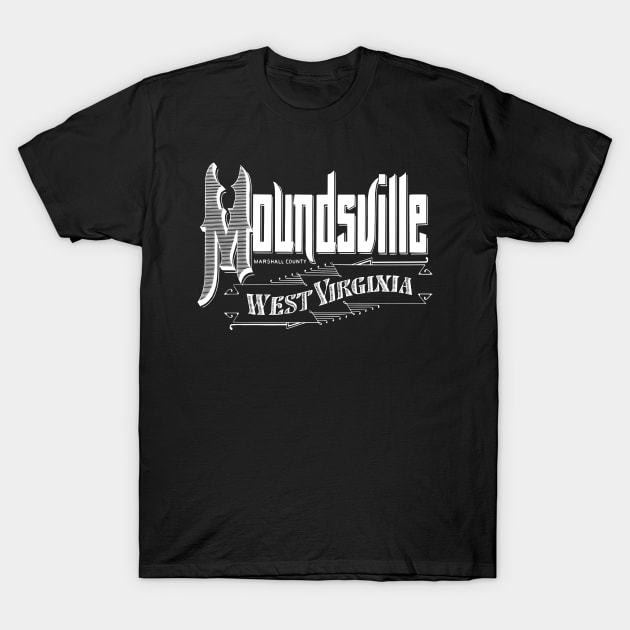 Vintage Moundsville, WV T-Shirt by DonDota